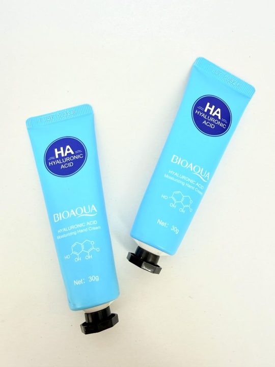 کرم مرطوب کننده دست تیوپی هیالورونیک اسید HYALURONIC ACID بیوآکوا BIOAQUA